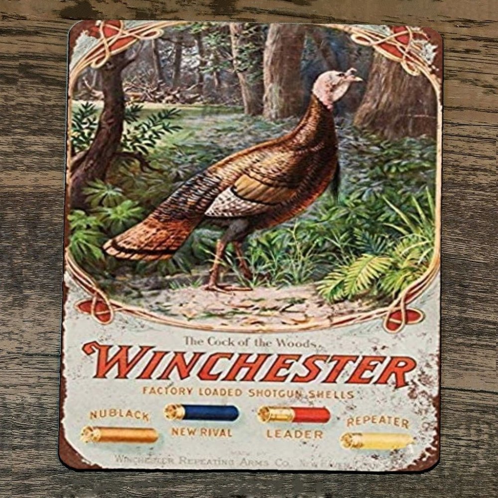 Mouse Pad Winchester Rifle The C*ck‎ of the Woods